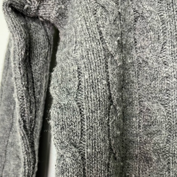 Polo by Ralph Lauren Charcoal deep V-Neck Sweater - Picture 6 of 7